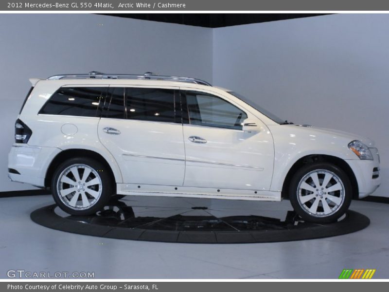 Arctic White / Cashmere 2012 Mercedes-Benz GL 550 4Matic