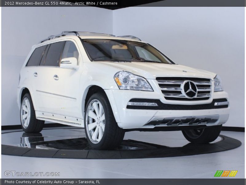 Arctic White / Cashmere 2012 Mercedes-Benz GL 550 4Matic