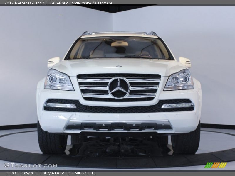 Arctic White / Cashmere 2012 Mercedes-Benz GL 550 4Matic
