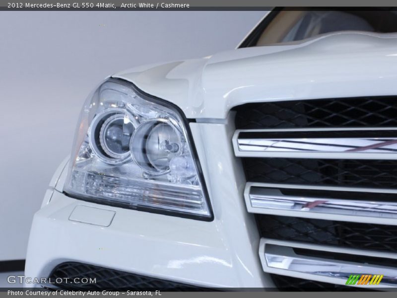 Arctic White / Cashmere 2012 Mercedes-Benz GL 550 4Matic