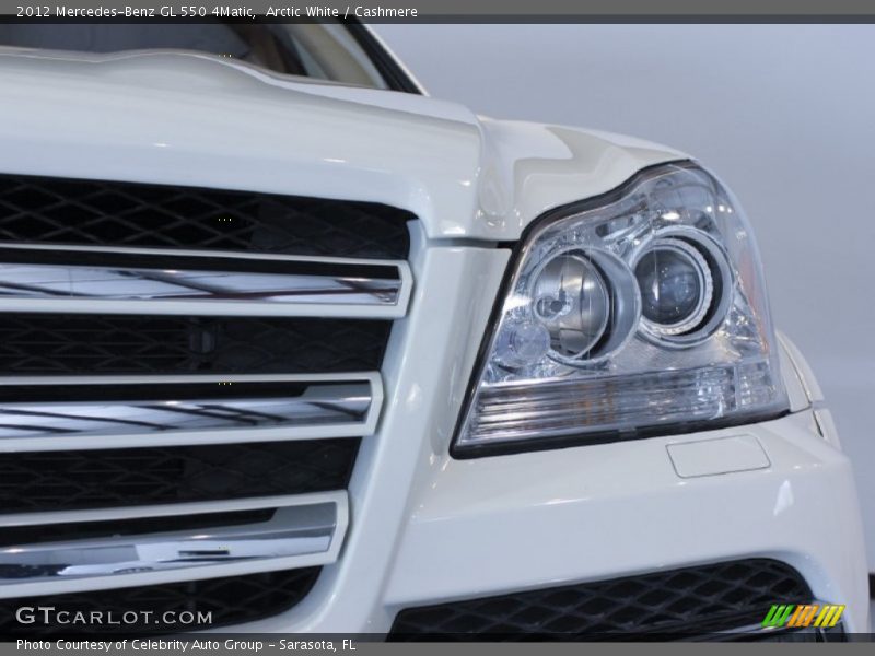 Arctic White / Cashmere 2012 Mercedes-Benz GL 550 4Matic