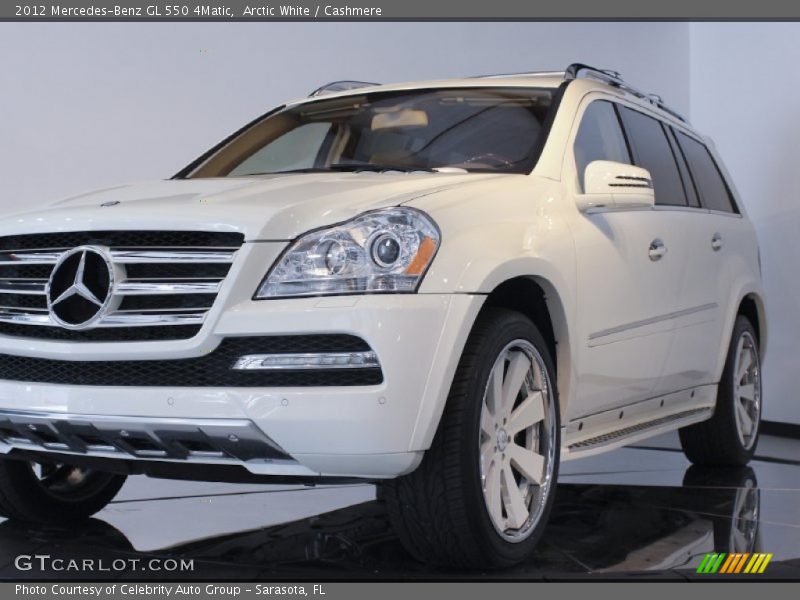 Arctic White / Cashmere 2012 Mercedes-Benz GL 550 4Matic