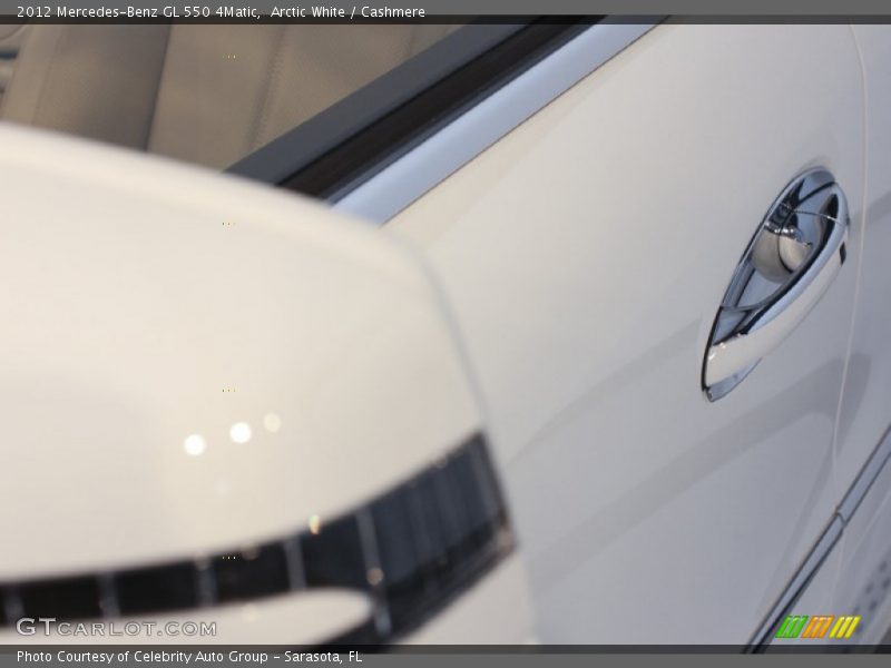Arctic White / Cashmere 2012 Mercedes-Benz GL 550 4Matic
