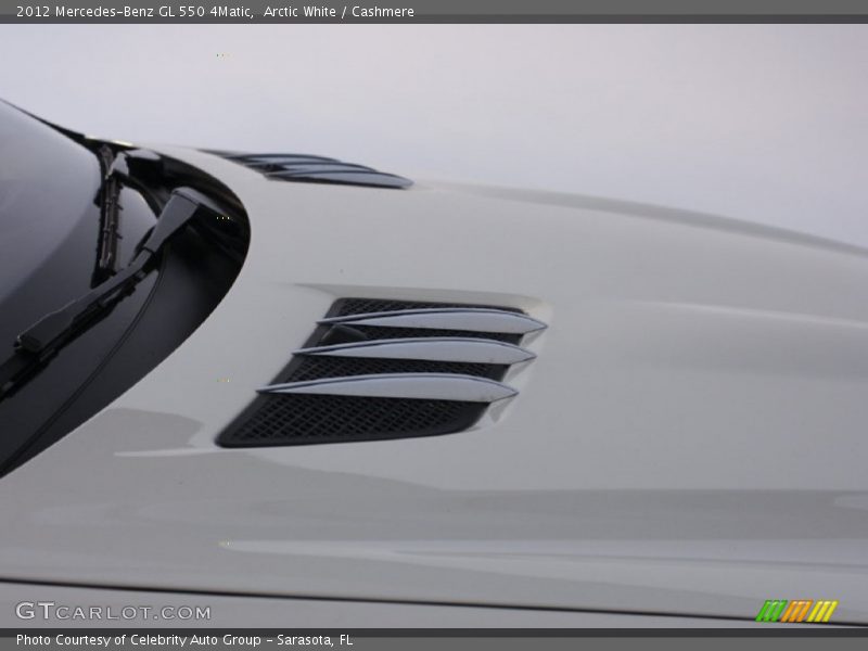 Arctic White / Cashmere 2012 Mercedes-Benz GL 550 4Matic