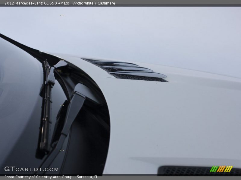 Arctic White / Cashmere 2012 Mercedes-Benz GL 550 4Matic