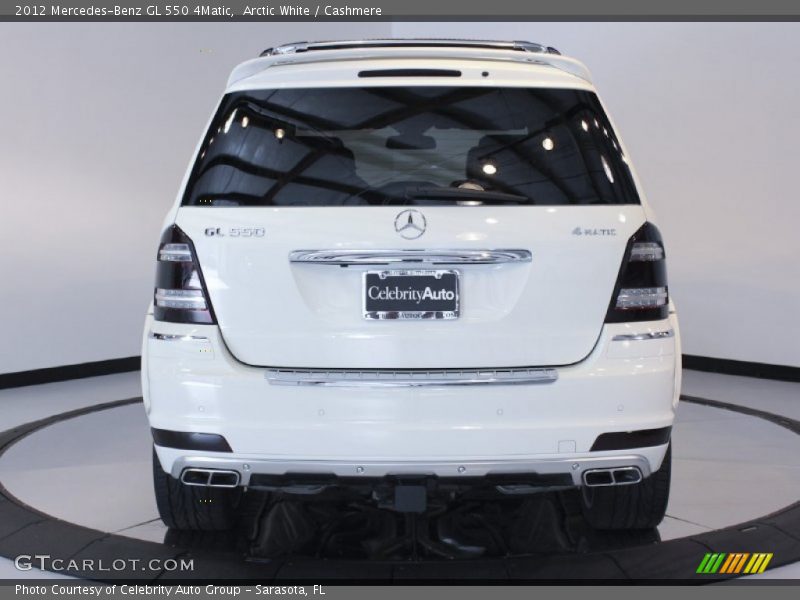 Arctic White / Cashmere 2012 Mercedes-Benz GL 550 4Matic