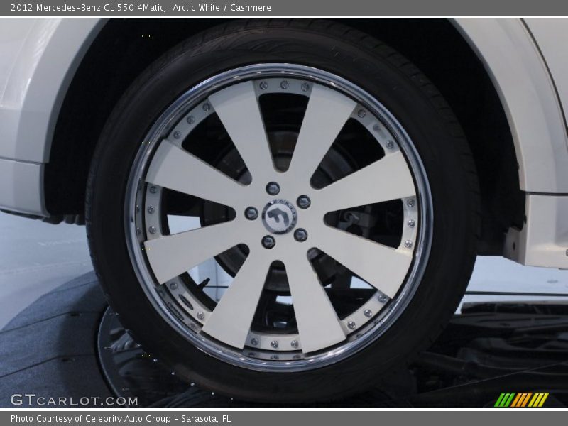 Arctic White / Cashmere 2012 Mercedes-Benz GL 550 4Matic