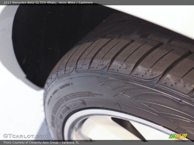 Arctic White / Cashmere 2012 Mercedes-Benz GL 550 4Matic