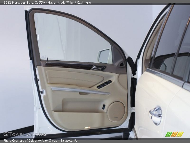 Arctic White / Cashmere 2012 Mercedes-Benz GL 550 4Matic