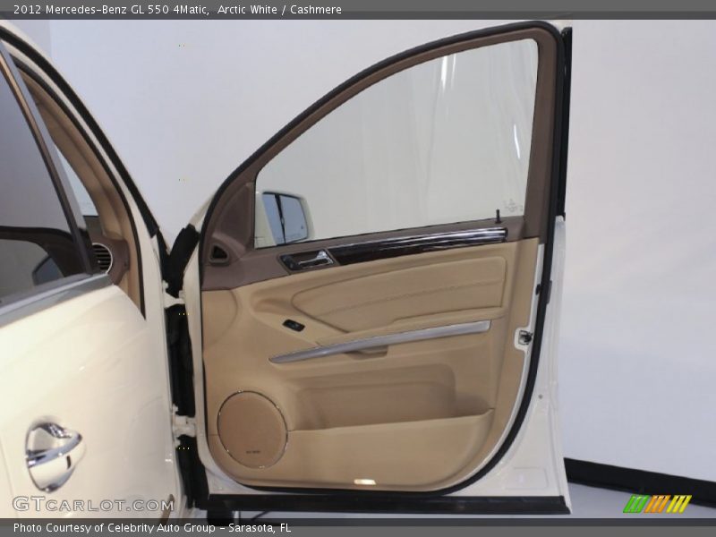Arctic White / Cashmere 2012 Mercedes-Benz GL 550 4Matic