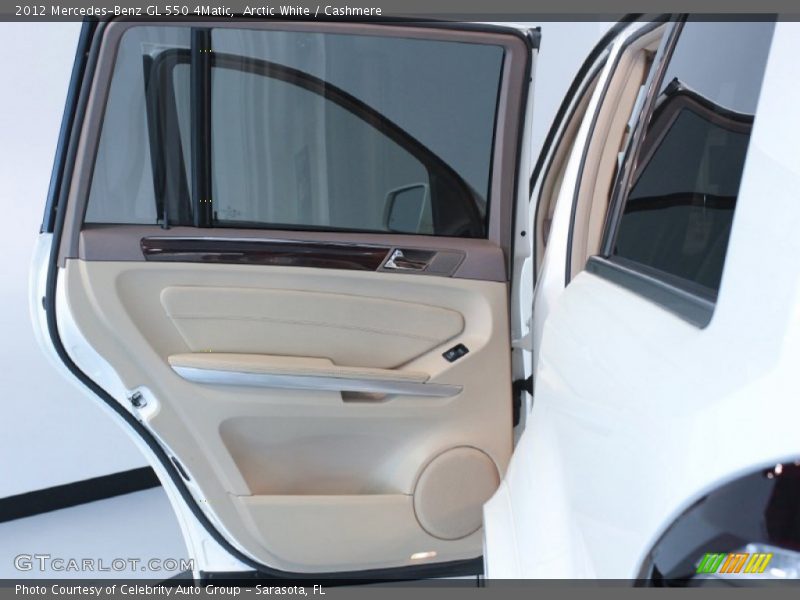 Arctic White / Cashmere 2012 Mercedes-Benz GL 550 4Matic