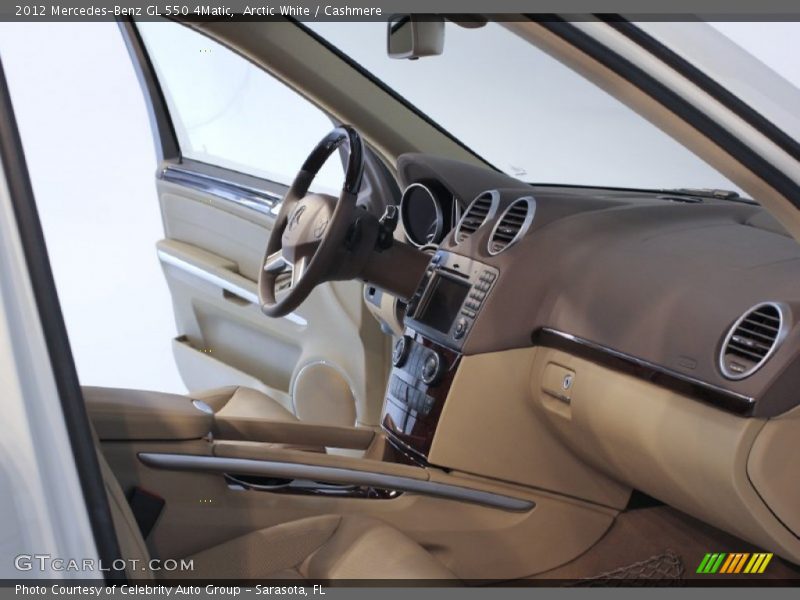 Arctic White / Cashmere 2012 Mercedes-Benz GL 550 4Matic