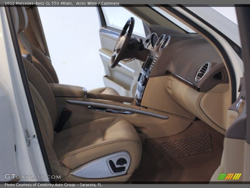 Arctic White / Cashmere 2012 Mercedes-Benz GL 550 4Matic