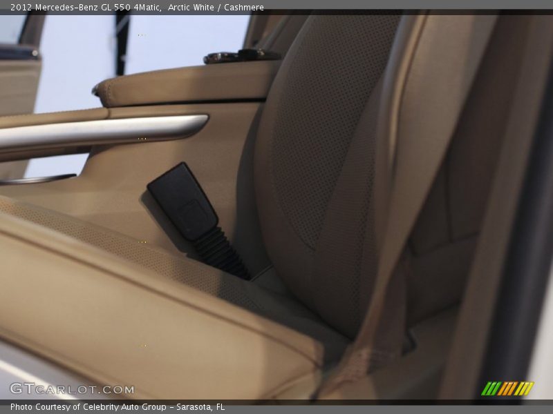 Arctic White / Cashmere 2012 Mercedes-Benz GL 550 4Matic