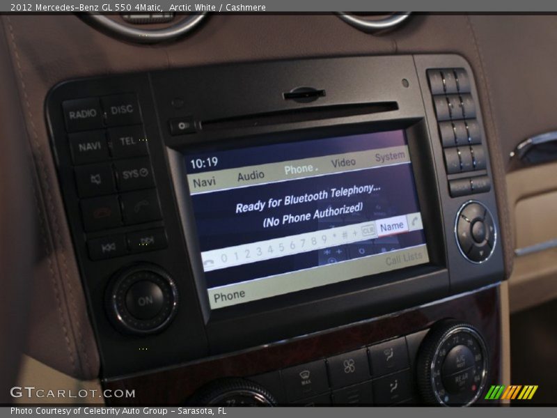 Arctic White / Cashmere 2012 Mercedes-Benz GL 550 4Matic
