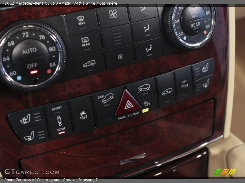 Arctic White / Cashmere 2012 Mercedes-Benz GL 550 4Matic