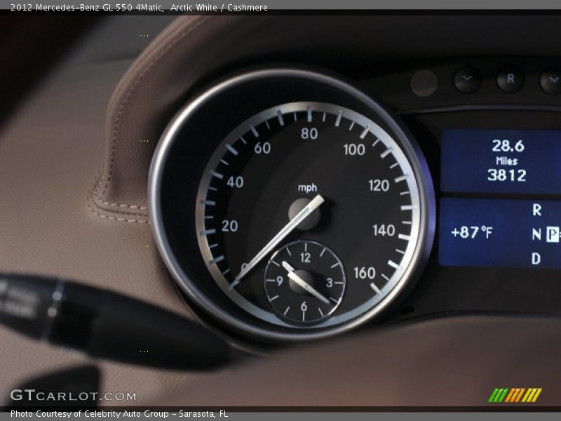 Arctic White / Cashmere 2012 Mercedes-Benz GL 550 4Matic