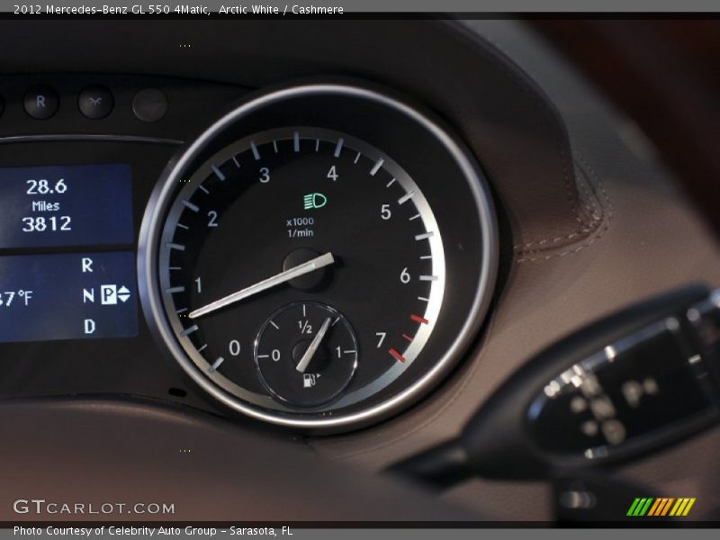 Arctic White / Cashmere 2012 Mercedes-Benz GL 550 4Matic