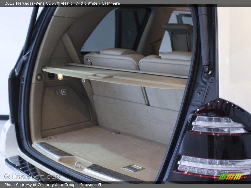 Arctic White / Cashmere 2012 Mercedes-Benz GL 550 4Matic