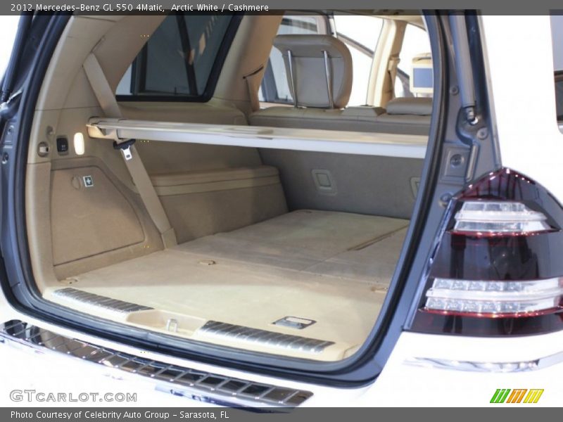 Arctic White / Cashmere 2012 Mercedes-Benz GL 550 4Matic