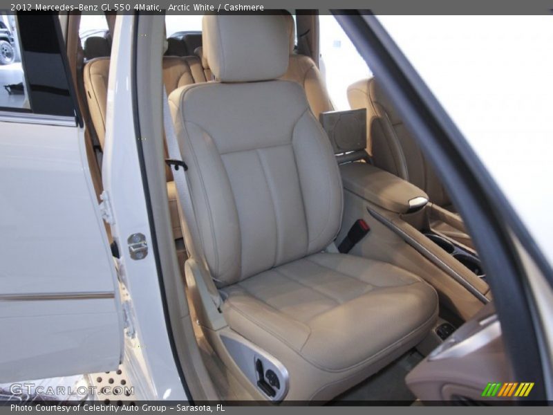 Arctic White / Cashmere 2012 Mercedes-Benz GL 550 4Matic