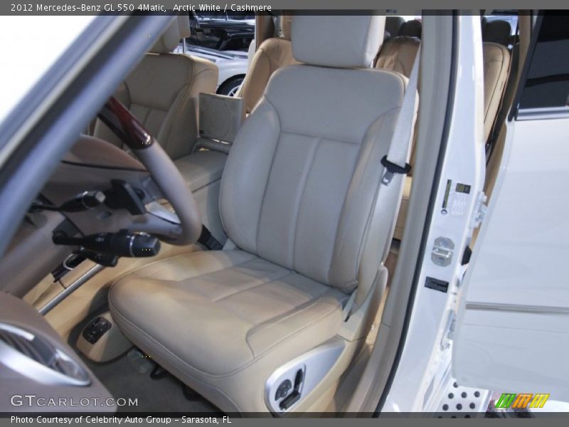 Arctic White / Cashmere 2012 Mercedes-Benz GL 550 4Matic