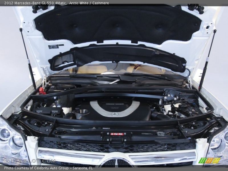 Arctic White / Cashmere 2012 Mercedes-Benz GL 550 4Matic