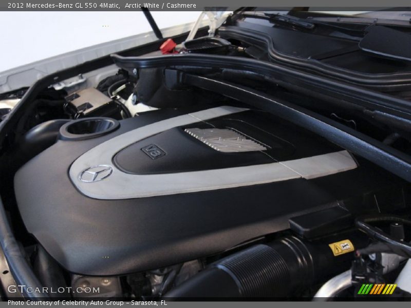 Arctic White / Cashmere 2012 Mercedes-Benz GL 550 4Matic