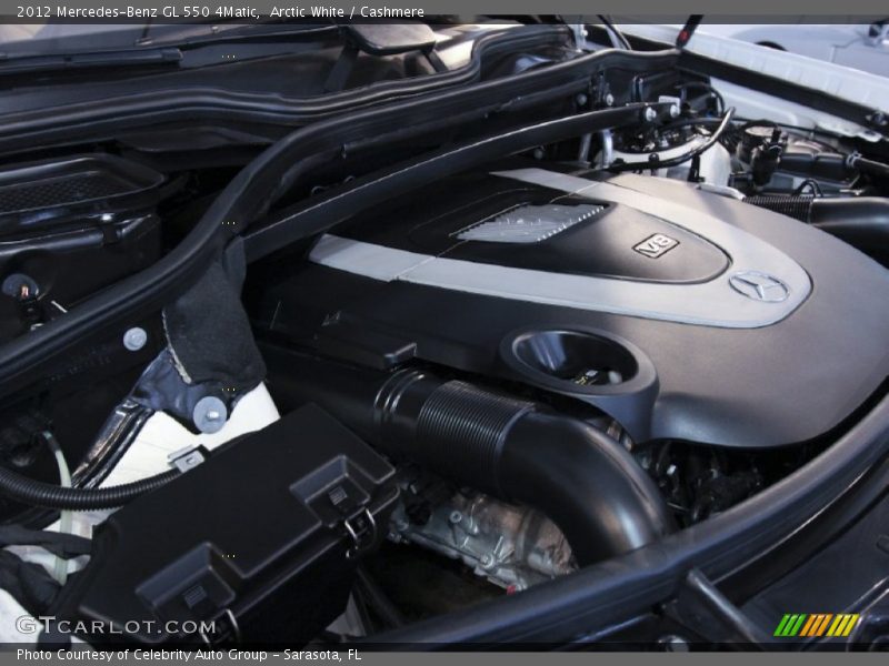 Arctic White / Cashmere 2012 Mercedes-Benz GL 550 4Matic