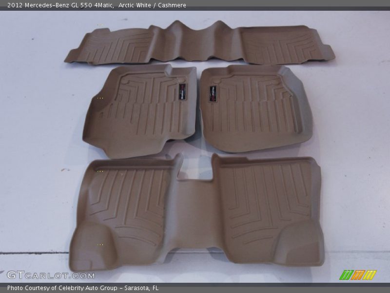 Arctic White / Cashmere 2012 Mercedes-Benz GL 550 4Matic