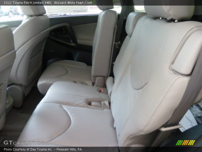 Blizzard White Pearl / Ash 2012 Toyota RAV4 Limited 4WD