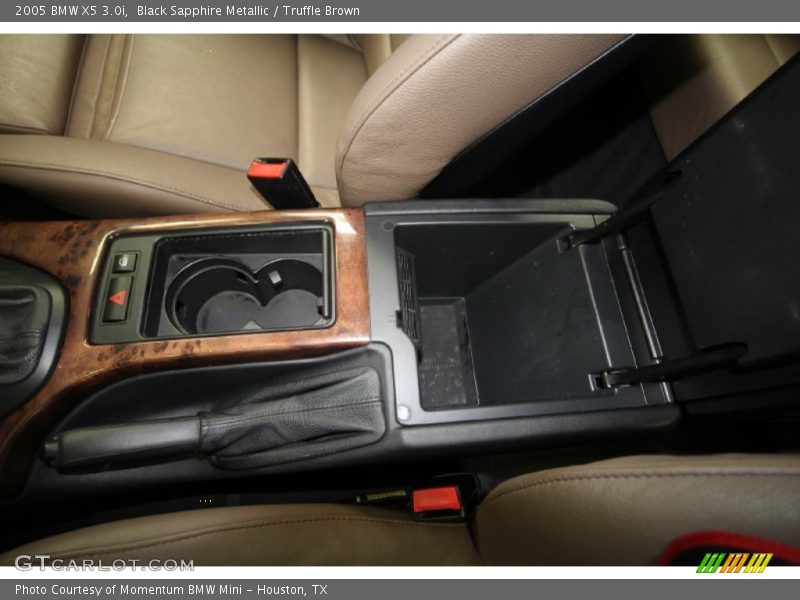 Black Sapphire Metallic / Truffle Brown 2005 BMW X5 3.0i