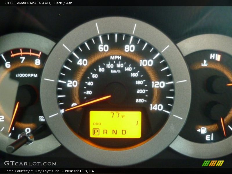 Black / Ash 2012 Toyota RAV4 I4 4WD