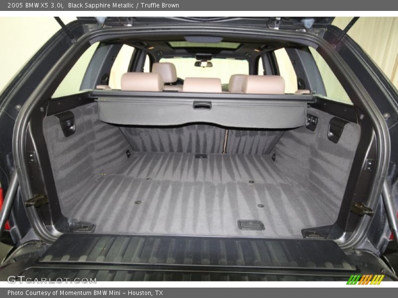 Black Sapphire Metallic / Truffle Brown 2005 BMW X5 3.0i