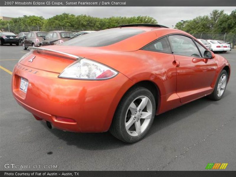 Sunset Pearlescent / Dark Charcoal 2007 Mitsubishi Eclipse GS Coupe