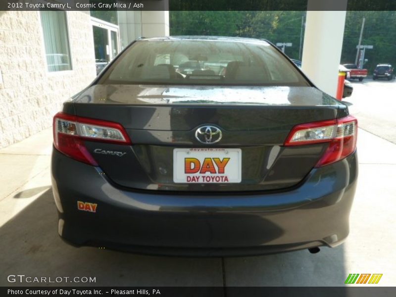 Cosmic Gray Mica / Ash 2012 Toyota Camry L