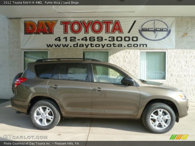 Pyrite Mica / Sand Beige 2012 Toyota RAV4 I4 4WD