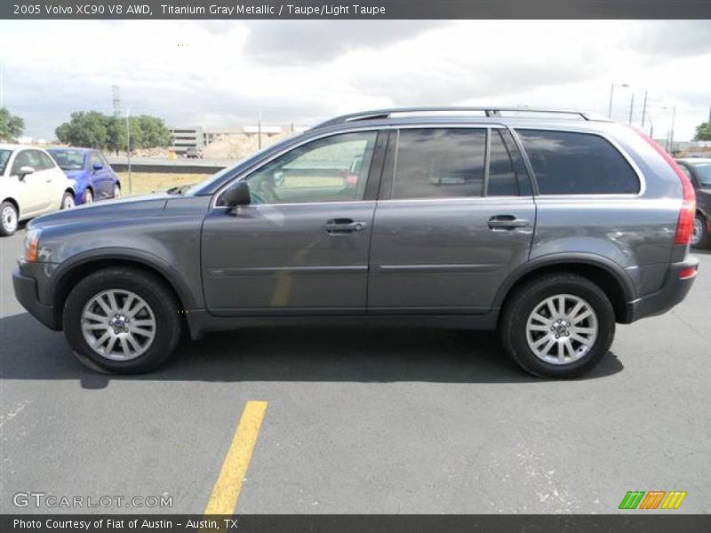 Titanium Gray Metallic / Taupe/Light Taupe 2005 Volvo XC90 V8 AWD
