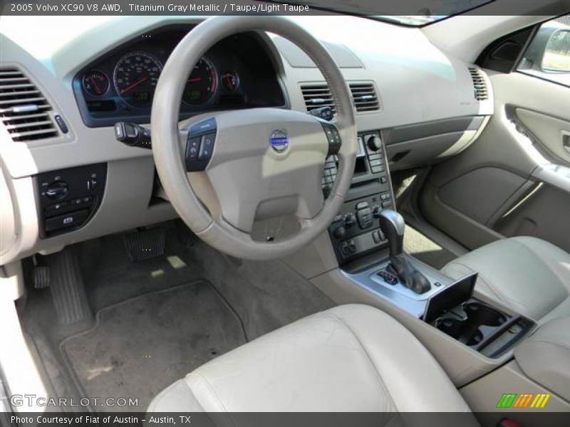 Titanium Gray Metallic / Taupe/Light Taupe 2005 Volvo XC90 V8 AWD