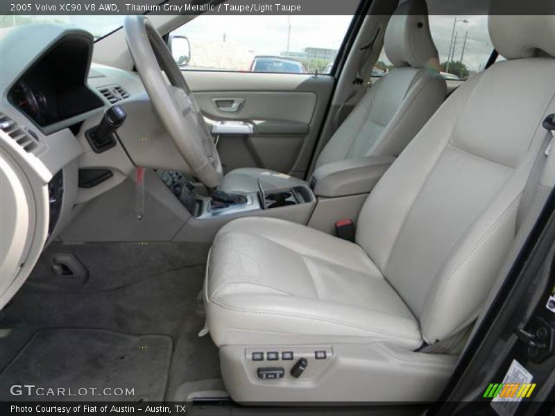 Titanium Gray Metallic / Taupe/Light Taupe 2005 Volvo XC90 V8 AWD