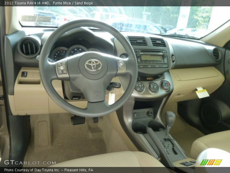 Pyrite Mica / Sand Beige 2012 Toyota RAV4 I4 4WD