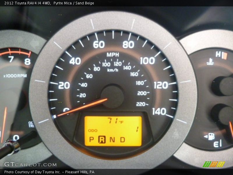 Pyrite Mica / Sand Beige 2012 Toyota RAV4 I4 4WD