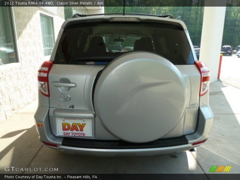 Classic Silver Metallic / Ash 2012 Toyota RAV4 V6 4WD