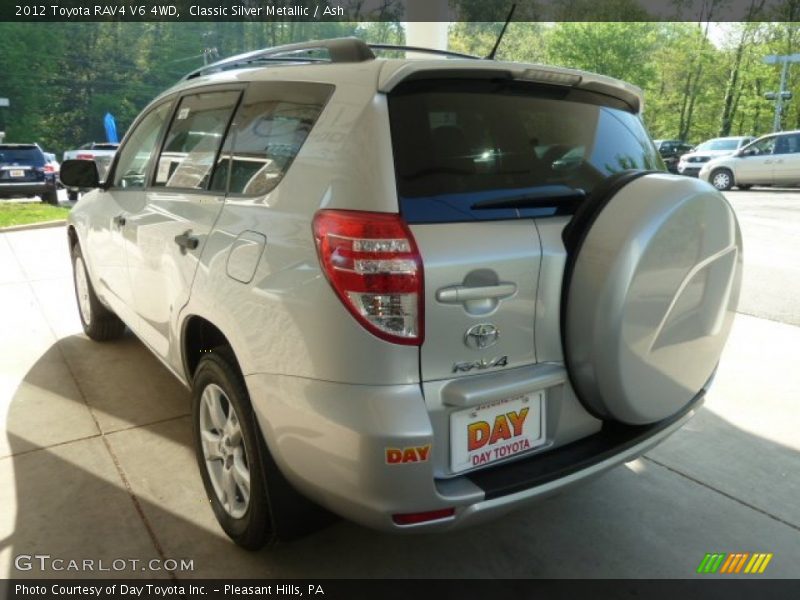 Classic Silver Metallic / Ash 2012 Toyota RAV4 V6 4WD