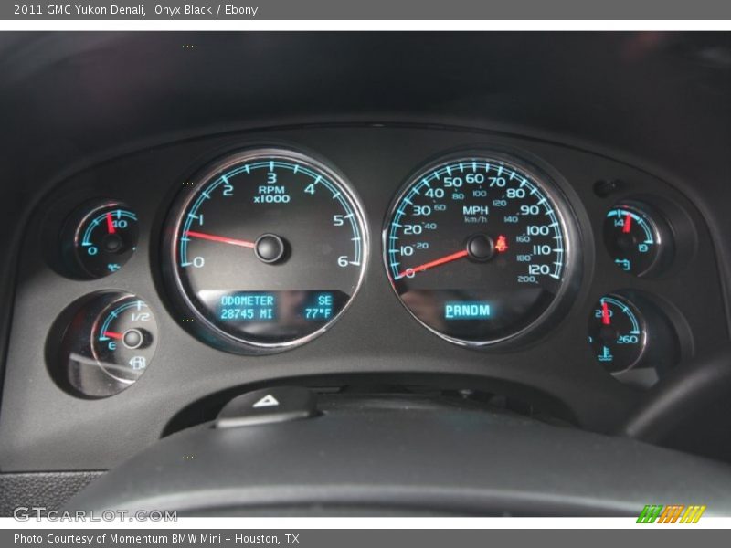 Onyx Black / Ebony 2011 GMC Yukon Denali