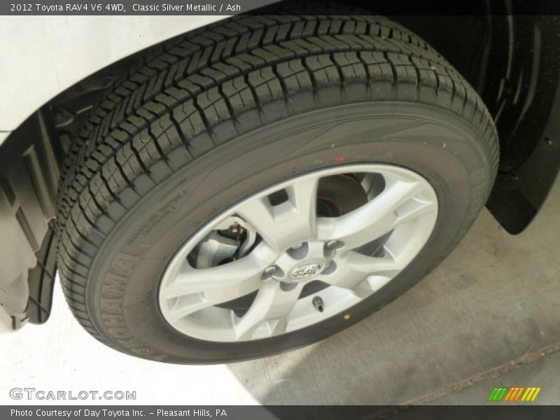 Classic Silver Metallic / Ash 2012 Toyota RAV4 V6 4WD