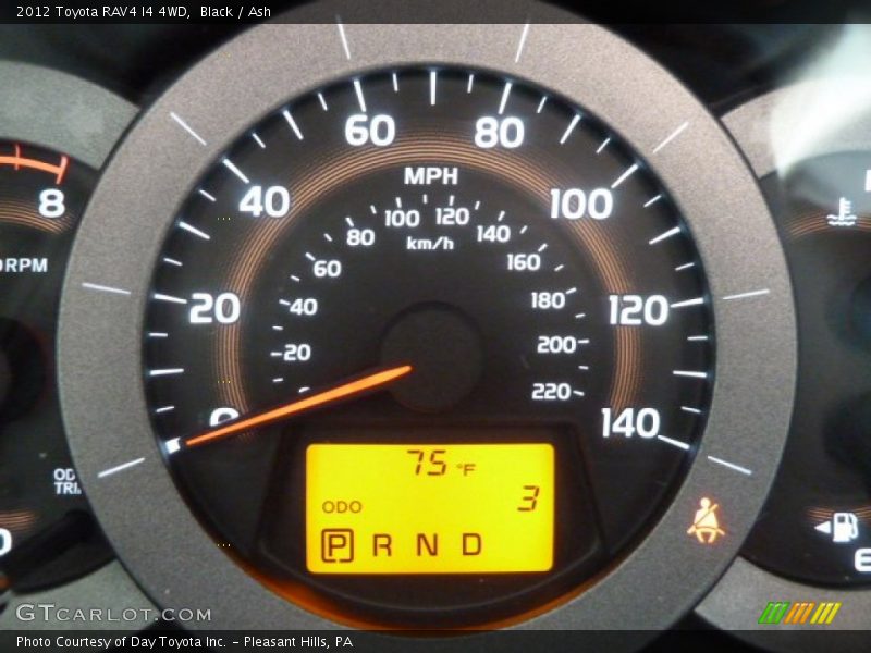 Black / Ash 2012 Toyota RAV4 I4 4WD