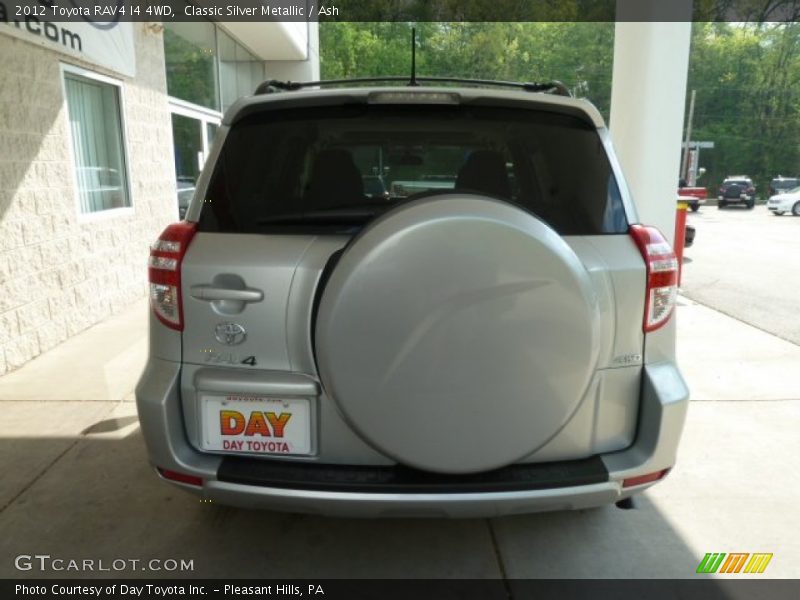 Classic Silver Metallic / Ash 2012 Toyota RAV4 I4 4WD