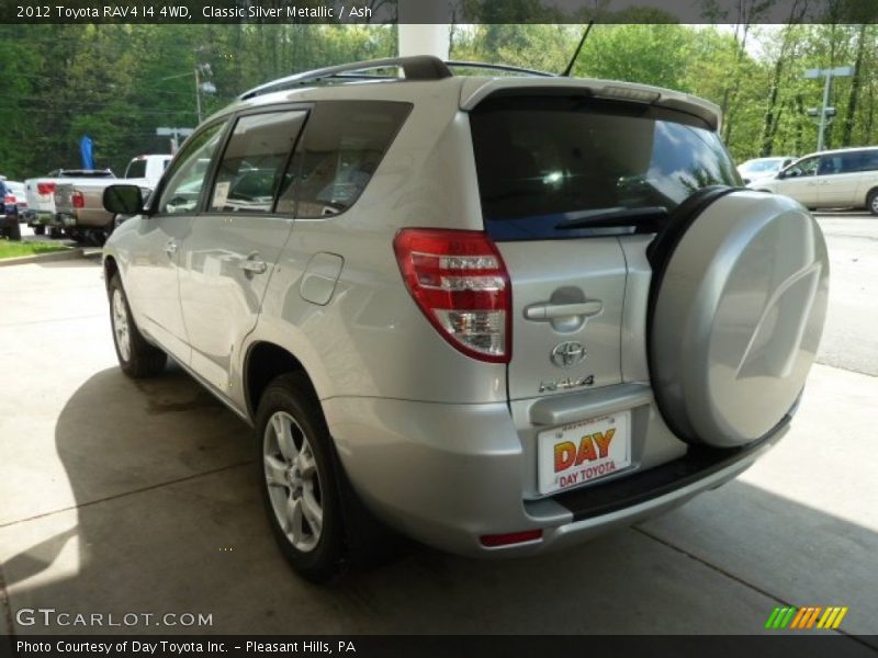 Classic Silver Metallic / Ash 2012 Toyota RAV4 I4 4WD