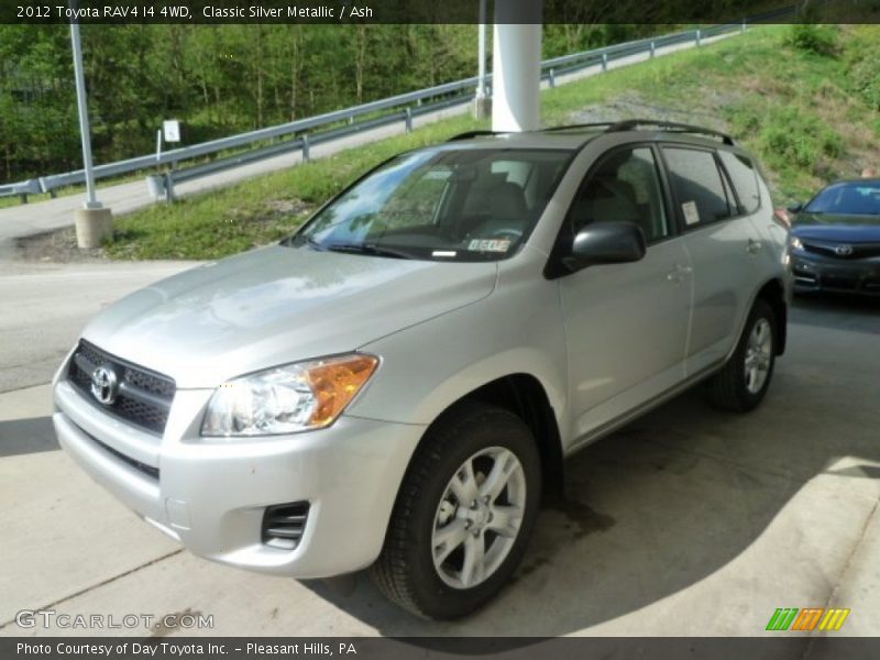 Classic Silver Metallic / Ash 2012 Toyota RAV4 I4 4WD